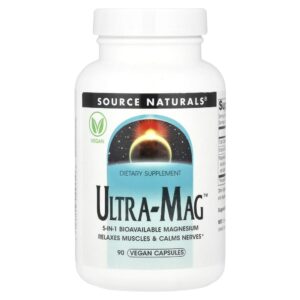 Ultra-Mag 90 Cápsulas Veganas - Source Naturals