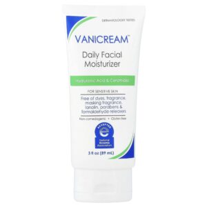 Vanicream - Creme Hidratante Facial Diário para Pele Sensível Sem Perfume 89 ml