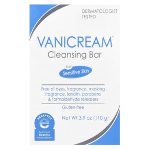 Vanicream - Sabonete em Barra para Pele Sensível Sem Perfume 110 g