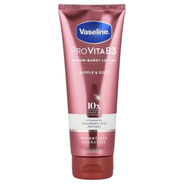 Vaseline - Loção Corporal Sérum Pro Vita B3 Burst Lotion Supple e Soft 222 ml