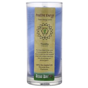 Vela Aromática de Cera de Palma Chakra Positive Energy 312 g - Aloha Bay