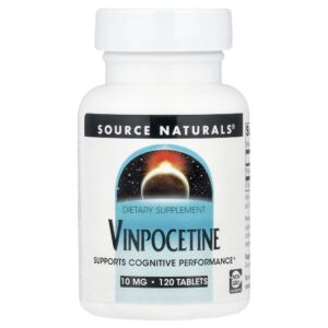 Vimpocetina 10 mg 120 Comprimidos - Source Naturals