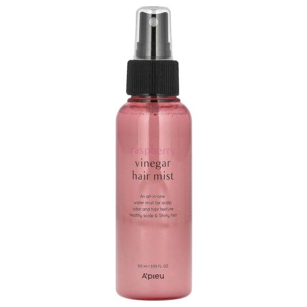 Vinagre Capilar em Spray Raspberry Hair Vinegar 105 ml - A'Pieu