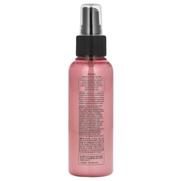 Vinagre Capilar em Spray Raspberry Hair Vinegar 105 ml - A'Pieu