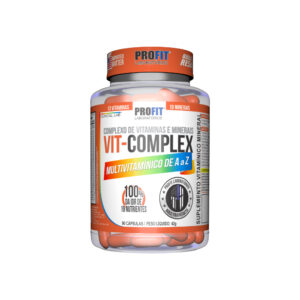 VIT-COMPLEX Multivitamínico de A à Z 90 Cápsulas - PROFIT
