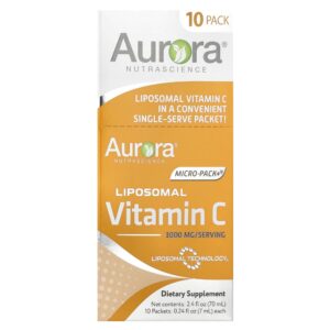 Vitamina C Lipossomal Micro-Pack 10 Sachês de 7 ml - Aurora Nutrascience