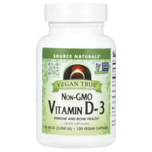 vitamina-d3-vegana-vegan-true-2000-ui-120-capsulas-veganas-source-naturals-84313-l272djt9jn.jpg Vitamina D3 Vegana Vegan True 2000 UI 120 Cápsulas Veganas - Source Naturals