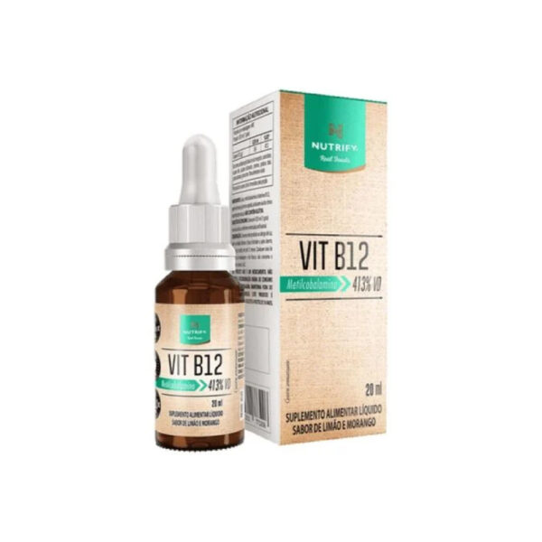 Vitamina B12 Líquida 20ml - Nutrify