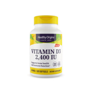 Vitamina D3 2,400 UI 120 Softgels - Healthy Origins