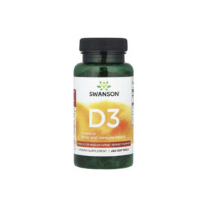 Vitamina D3 5,000 UI 250 Softgels - Swanson