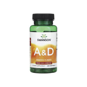 Vitaminas A e D 250 Softgels - Swanson