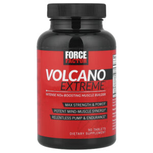 Volcano Extreme Construtor Muscular e NOx 90 Comprimidos - Force Factor