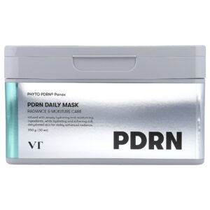 VT Cosmetics - Máscara Facial Diária PDRN Daily Mask 30 Unidades 350 g