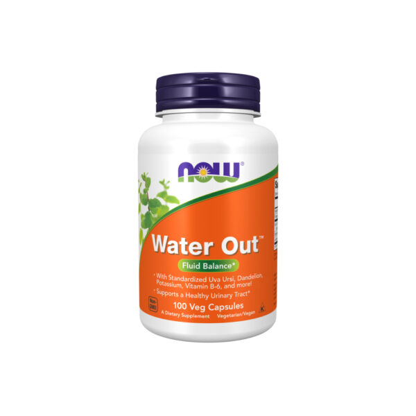 Water Out Fluid Balance 100 Veg Cápsulas - Now Foods