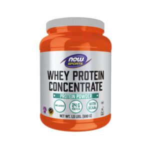 Whey Protein Concentrado sem sabor 680g - Now Foods