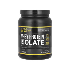 Whey Protein Isolate 454g sem sabor - California Gold Nutrition
