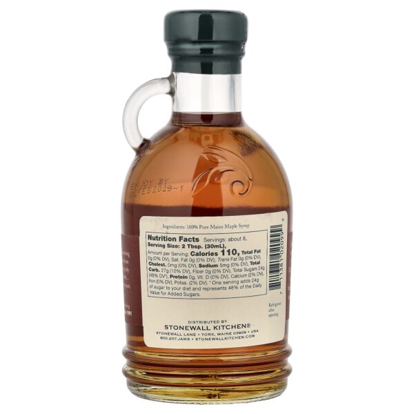 Xarope de Bordo do Maine Puro Maple Syrup 250 ml - Stonewall Kitchen