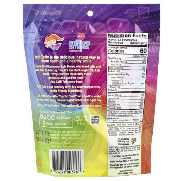 Zaffi Taummy Fruta Deliciosa 85 g - Zollipops