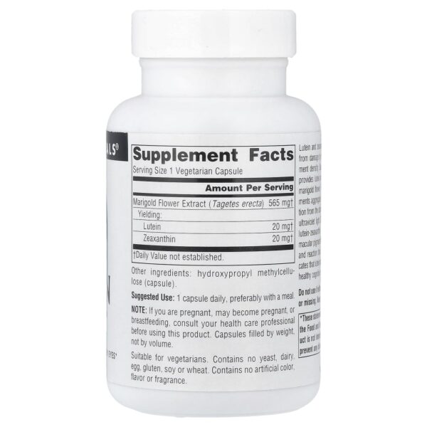 Zea-Tein 20/20 60 Cápsulas Vegetarianas - Source Naturals