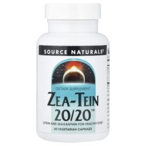 Zea-Tein 20/20 60 Cápsulas Vegetarianas - Source Naturals