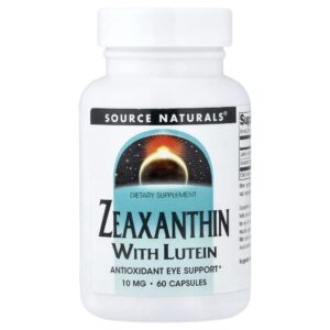 Zeaxantina com Luteína 60 Cápsulas - Source Naturals