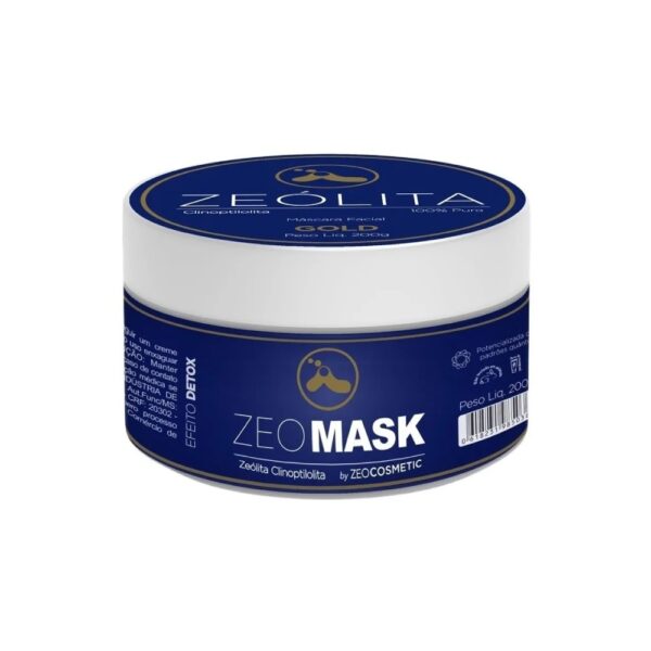 Zeólita Clinoptilolita Gold 200g - ZEOMASK