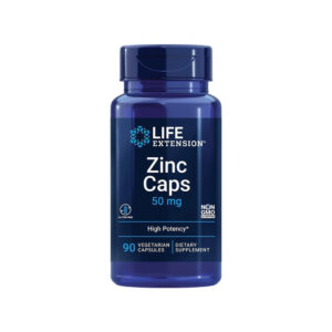 Zinc Caps 50mg (OptiZinc) 90 Veg Cápsulas - Life Extension