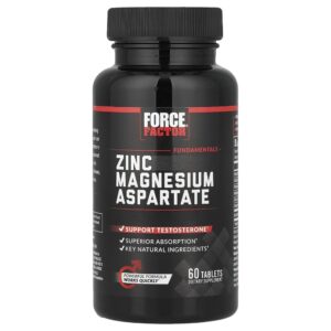 Zinco e Aspartato de Magnésio ZMA 60 Comprimidos - Force Factor