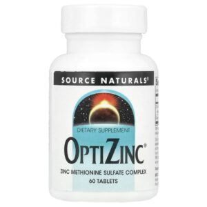 Zinco OptiZinc 60 Comprimidos - Source Naturals