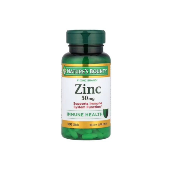 Zinco 50mg 100 Tabletes - Nature´s Bounty