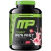 0-1.jpg MusclePharm - 100% Whey Combat Morango 2,24 kg