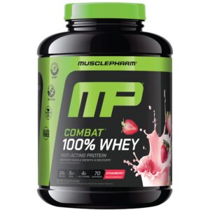 MusclePharm - 100% Whey Combat Morango 2,24 kg
