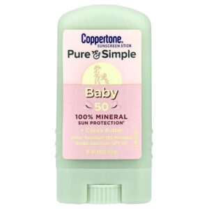 Coppertone - Bebês Protetor Solar em Bastão Pure & Simple FPS 50 14 g