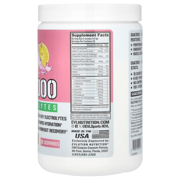 10-21.jpg EVLution Nutrition - EAA 7000 + Eletrólitos Pink Lemonade 369 g