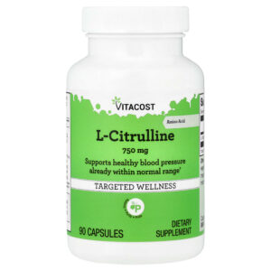 Vitacost - L-Citrulline 750 mg 90 Capsules