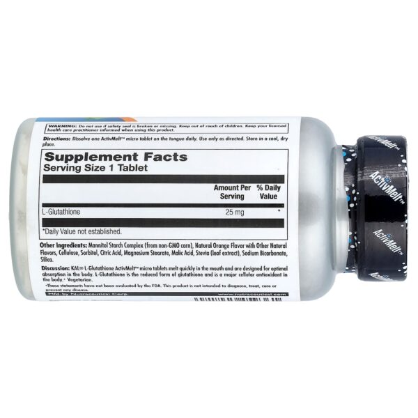 KAL - L-Glutationa Laranja 25 mg 90 Microcomprimidos