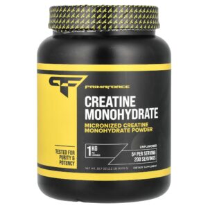 Primaforce - Creatina Mono-Hidratada Sem Sabor 1.000 g (998 g)