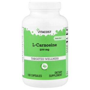 Vitacost - L-Carnosine 500 mg 180 Capsules
