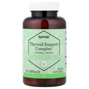 11-60.jpg Vitacost - Synergy Complexo de Suporte à Tiroide Incluindo L-Tirosina 100 Cápsulas