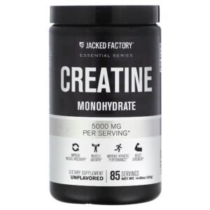 Jacked Factory - Essential Series Creatina Mono-hidratada Sem Sabor 425 g