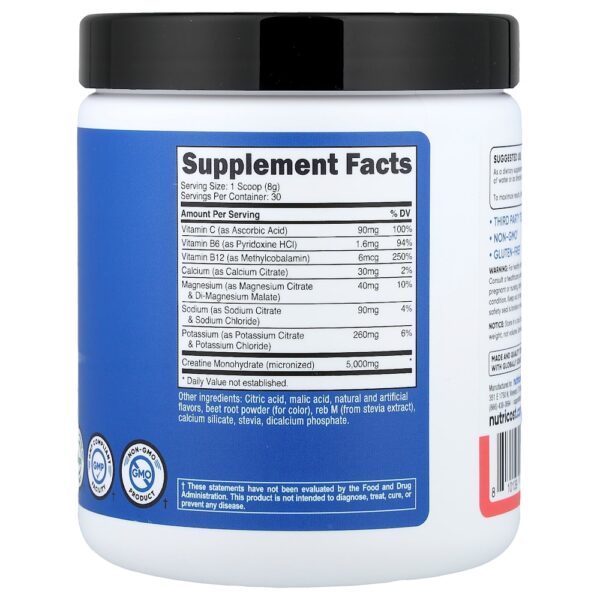 Nutricost - Desempenho Creatina + Hidratação Melancia 252 g