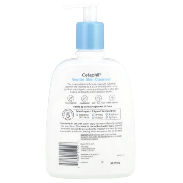 Cetaphil - Solução de Limpeza Suave para a Pele Sem Perfume 475 ml
