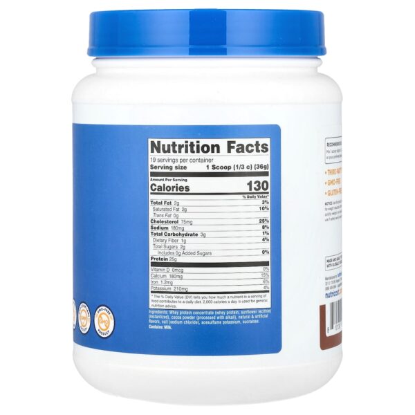 Nutricost - Whey Protein Concentrado Chocolate ao Leite 680 g