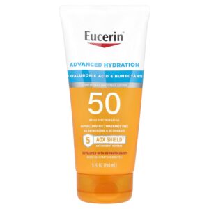 Eucerin - Hidratação Avançada Loção Protetora Solar Leve FPS 50 Sem Perfume 150 ml