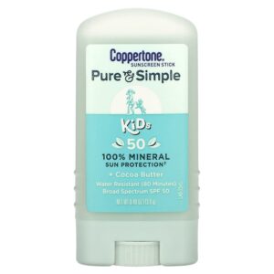 Coppertone - Kids Pure & Simple Protetor Solar em Bastão FPS 50 14 g