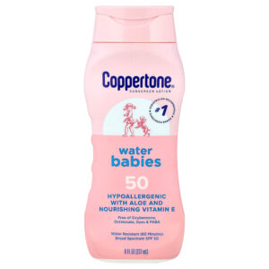 Coppertone - Loção de Proteção Solar Água para Bebês FPS 50 235 ml