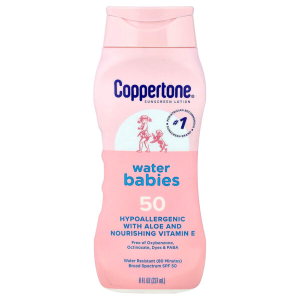 Coppertone - Loção de Proteção Solar Água para Bebês FPS 50 235 ml