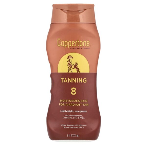 Coppertone - Bronzeamento artificial Loção de proteção solar FPS 8 235 ml