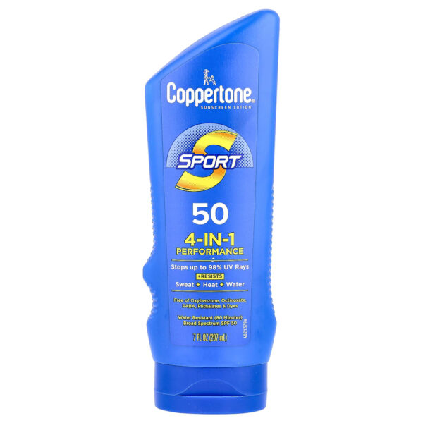 Coppertone - Sport Loção de Protetor Solar Performance 4 em 1 FPS 50 205 ml