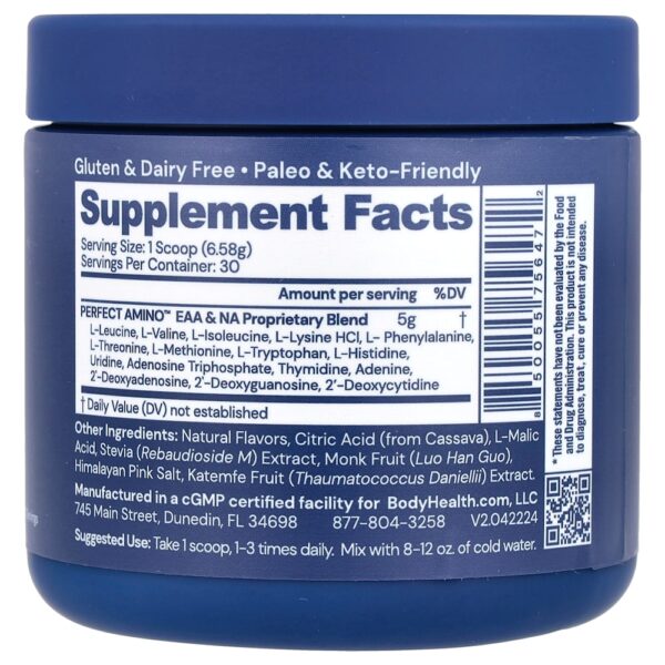 BodyHealth - Perfect Amino Frutos Silvestres Mistos 197 g